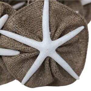Christmas Starfish 6 foot Garland Holiday Coastal Collection Cottagecore NEW NWT